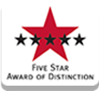 Five Star Award of Distinction