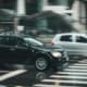 Car in traffic