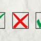 Check marks