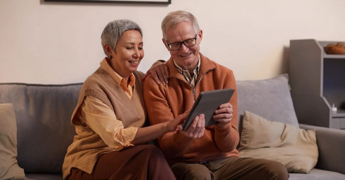 Elderly couple