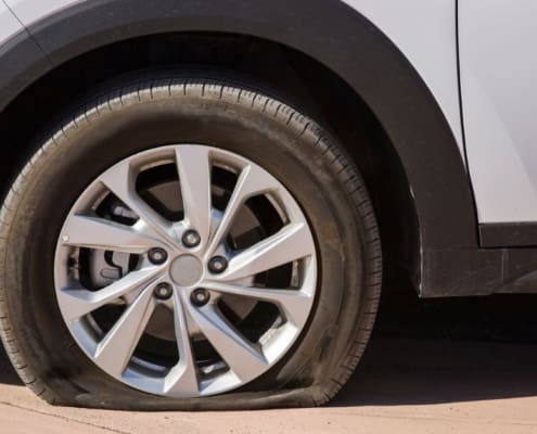 Flat tire