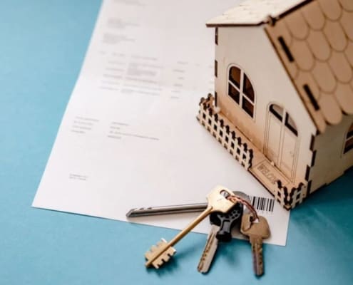 House with keys