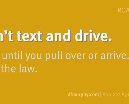 RR #10 don't text & drive