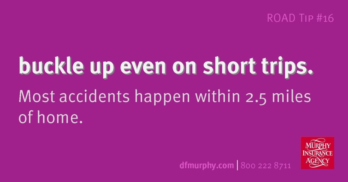 RR #16 buckle on short trips