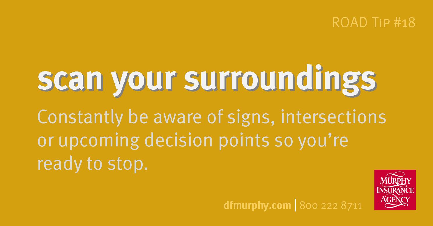 RR #18 scan your surroundings