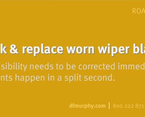 RRules Check and replace worn wiper blades #35