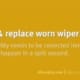 RRules Check and replace worn wiper blades #35