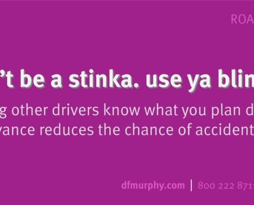RRules Don't be a stinka. use ya blinka #36