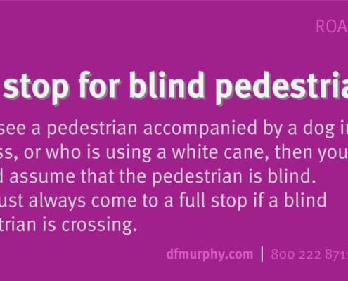 RRules Full stop for blind pedestrians #48