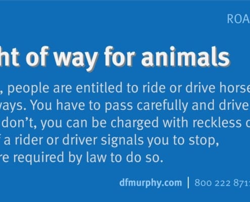 RRules Right of way for animals #46