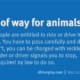 RRules Right of way for animals #46