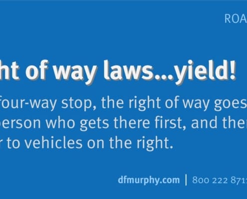 RRules Right of way laws...yield #42