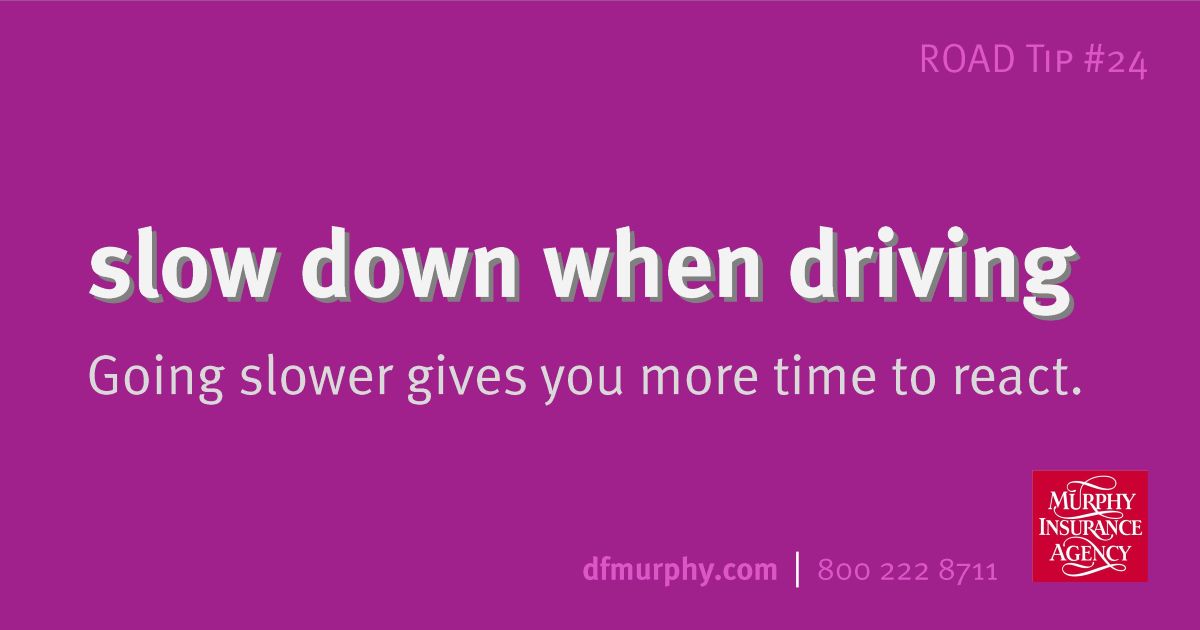 RRules Slow down when driving #24