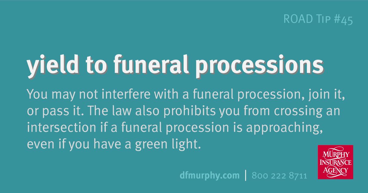 RRules Yield to funeral processions #45