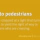 RRules Yield to pedestrians #47