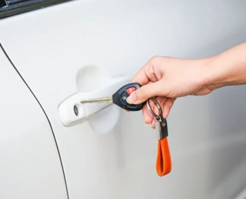 Unlocking a car
