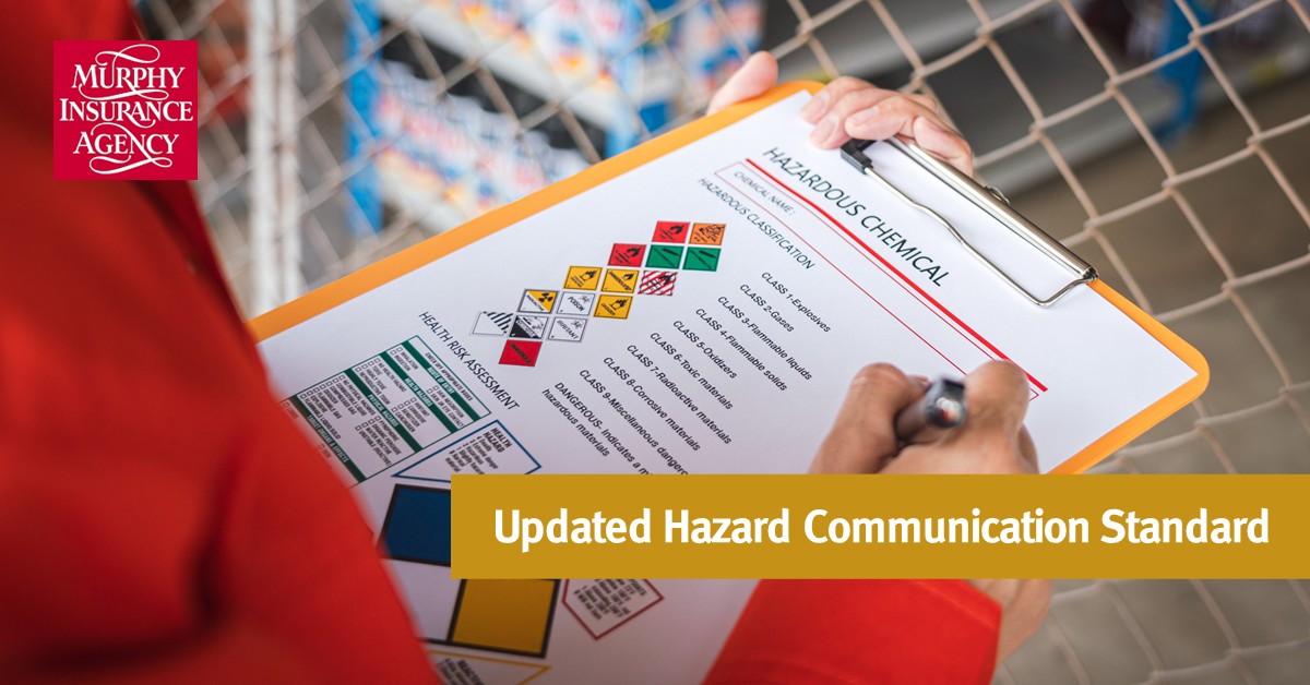 Updated Hazard Communication Standard from OSHA | Blog | Murphy Insurance