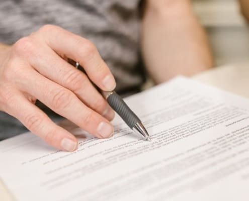 Writing on paper